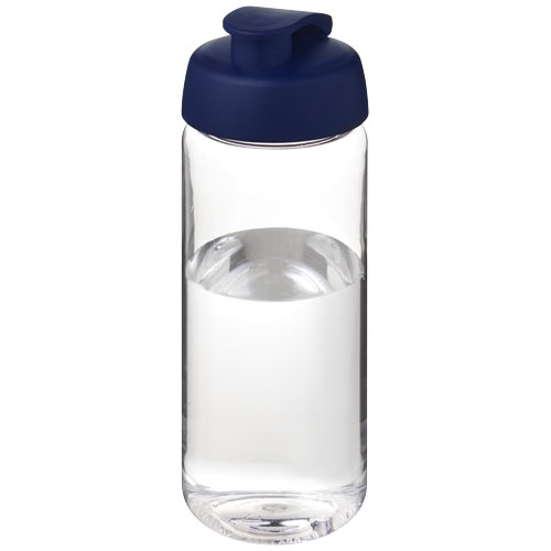 Bouteille sport promotionnelle 600 ml H2O Active® Octave Tritan™ Translucide et Bleu